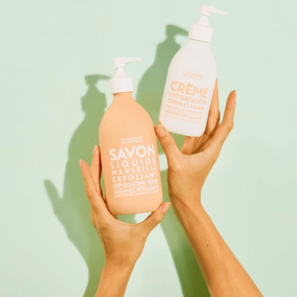 COMPAGINE DE PROVENCE EXFOLIATING LIQUID MARSEILLE SOAP SPARKLING CITRUS - Picture 4 of 6